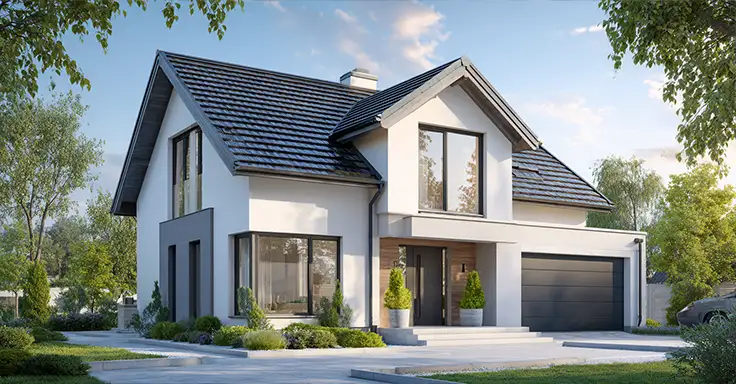 Modernes Einfamilienhaus