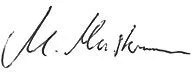 Unterschrift René Reuschenbach